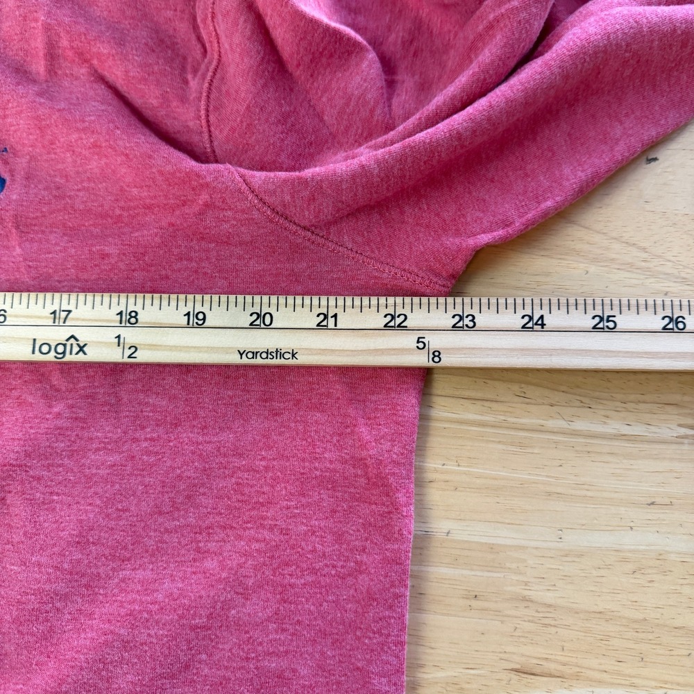 Polo Ralph Lauren QUARTER ZIP Mens M Cotton Viscose Pullover Red Heathered Pony - Picture 6 of 9